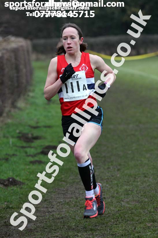 Senior and veteran womens 2018 Durham Cathedral Cross Country Relay. Photo:  David T. Hewitson/Sports for All Pics